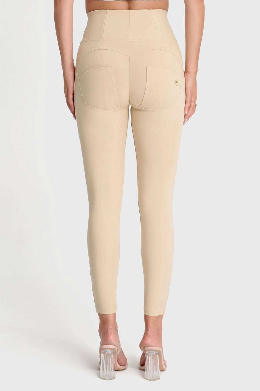 WRUP Fashion - High Waisted - 7/8 Length - Sand