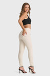 WR.UP® Snug Jeans - High Waisted - Full Length - Ivory 4
