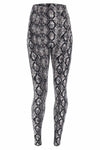 WR.UP® SNUG Jeans - High Waisted - Full Length - Black + White Snake Print 1