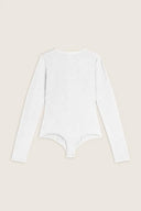 FREDDY Long Sleeve Bodysuit - White