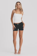 WRUP Fashion - Mid Rise - Shorts - Black