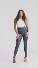 WRUP Metallic Lurex - Super High Waisted - Full Length - Ultra Violet
