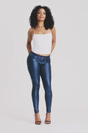WRUP Disco Pants - Mid Rise - Full Length - Navy Blue