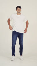 Freddy Men’s Jeans - Indigo Blue with Blue Stitching