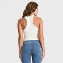 Ribbed Tank Top - Cream
