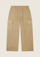 Women's Cargo Pants - Beige