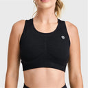 Seamless Sports Bra - Black