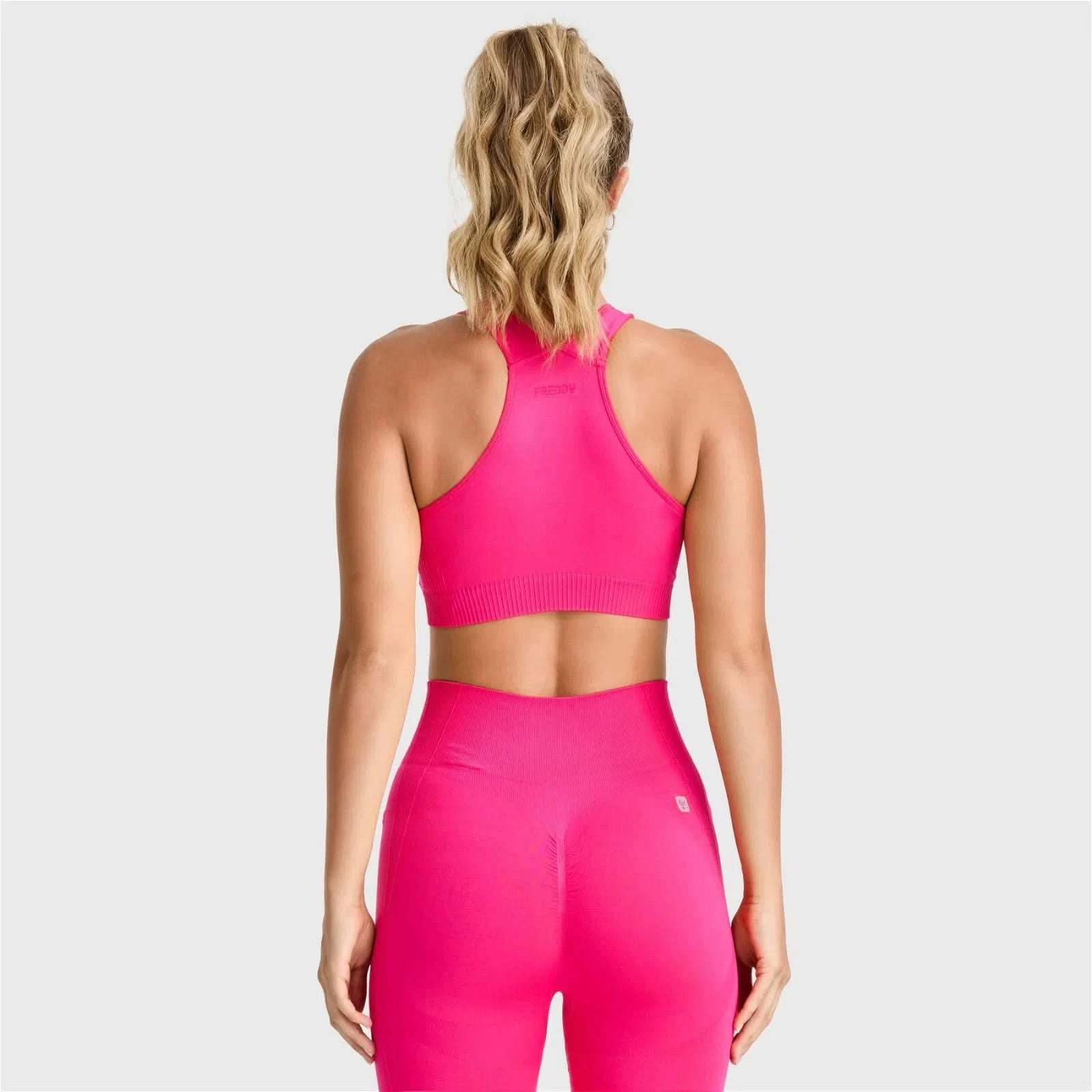 Seamless Sports Bra - Pink 3