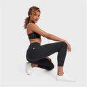 Superfit Diwo With Pockets - High Waisted - 7/8 Length - Black
