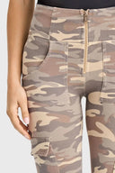 WRUP Cargo Fashion - High Waisted - 7/8 Length - Sand Camo