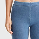 WRUP Core Denim - Mid Rise - Petite Length - Light Blue + Blue Stitching