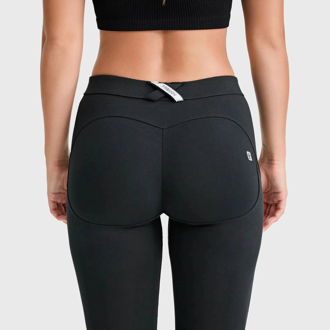 WRUP Core Fashion - Mid Rise - 7/8 Length - Black