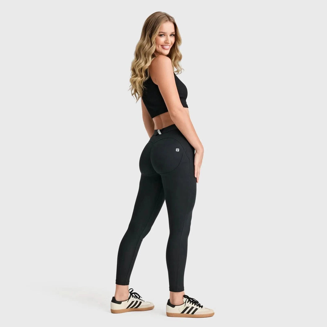 WRUP Core Fashion - Mid Rise - 7/8 Length - Black