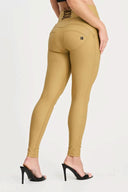 WRUP Corset Faux Leather - High Waisted - Full Length - Latte