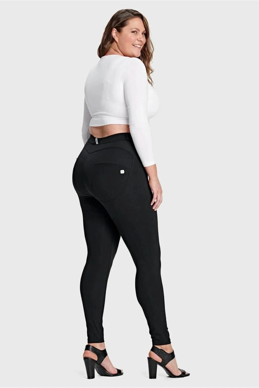 WRUP Curvy Diwo Pro - High Waisted - Full Length - Black 3