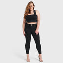 WRUP Curvy Fashion - High Waisted - 7/8 Length - Black