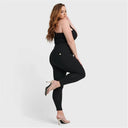 WRUP Curvy Fashion - High Waisted - 7/8 Length - Black