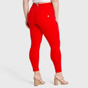 WRUP Curvy Fashion - High Waisted - 7/8 Length - Red