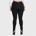 WRUP Curvy Fashion - High Waisted - Full Length - Black