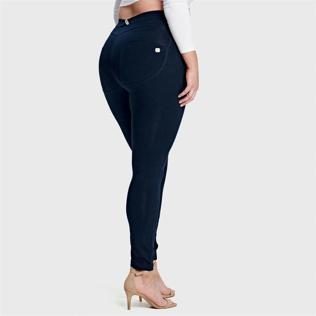 WRUP Curvy Fashion - High Waisted - Full Length - Navy Blue