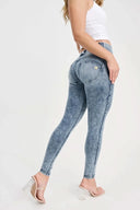 WRUP Denim - Mid Rise - Full Length - Stonewash