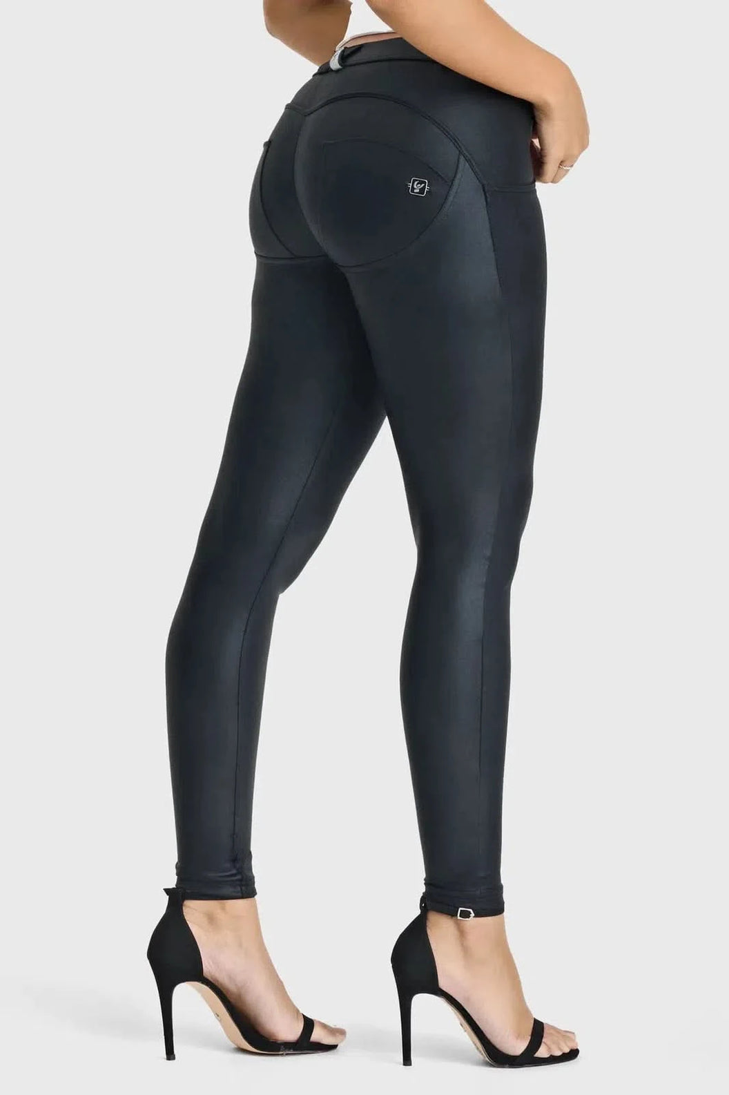 WRUP Disco Pants - Mid Rise - Full Length - Black