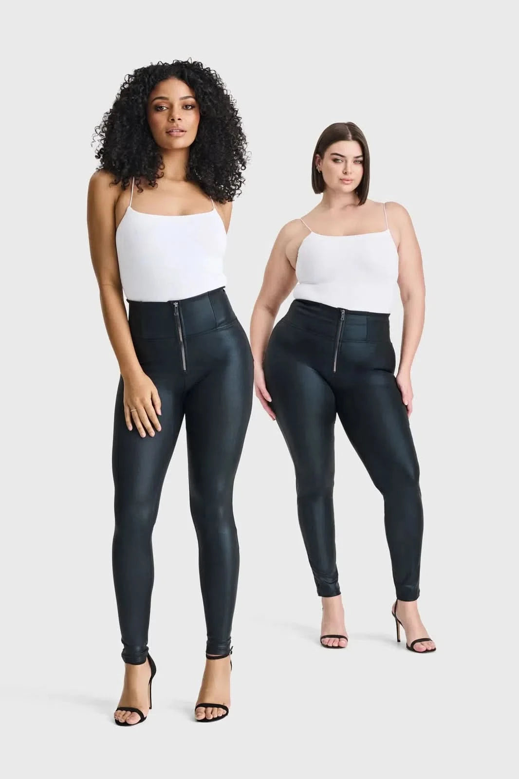 WRUP Disco Pants - Super High Waisted - Full Length - Black 3