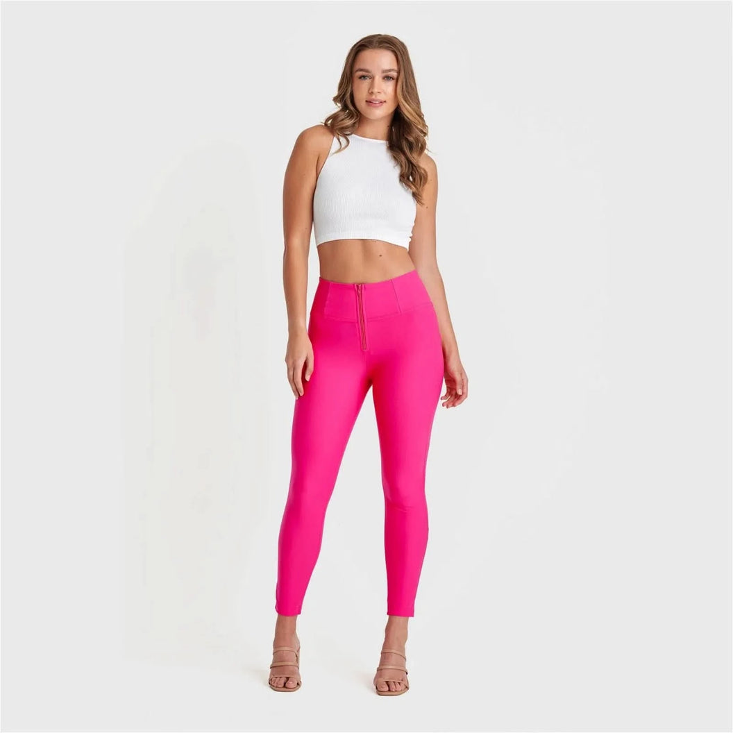 WRUP Diwo Pro - High Waisted - 7/8 Length - Pink Limited Edition