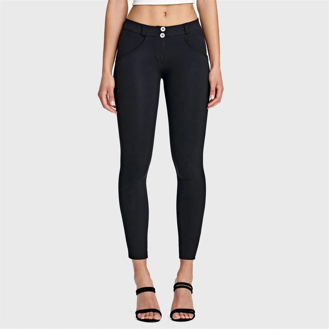 WRUP Diwo Pro - Mid Rise - 7/8 Length - Black