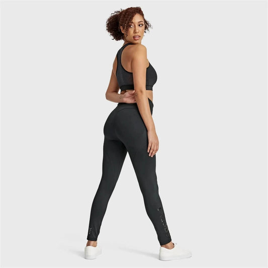 WRUP Diwo Sport - High Waisted - 7/8 Length - Black