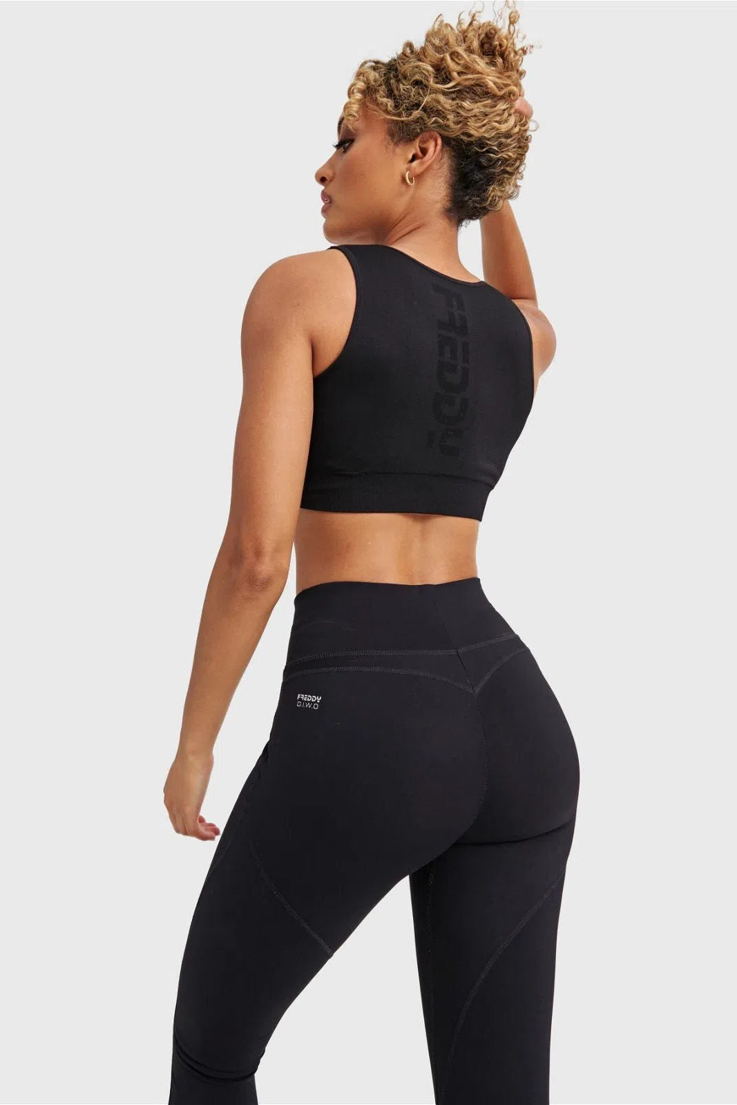 WR.UP® Diwo® Pro Sport - High Waisted - 7/8 Length - Black 3