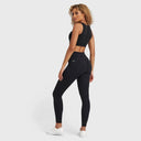 WRUP Diwo® Pro Sport - High Waisted - 7/8 Length - Black