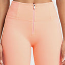 WRUP Drill Limited Edition - High Waisted - Biker Shorts - Peach