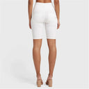 WRUP Drill Limited Edition - High Waisted - Biker Shorts - White