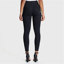WRUP Fashion - High Waisted - 7/8 Length - Black