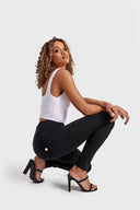 WRUP Fashion - High Waisted - Full Length - Black