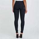 WRUP Fashion - High Waisted - Full Length - Black