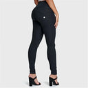 WRUP Fashion - High Waisted - Full Length - Black