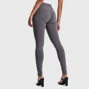 WRUP Fashion - High Waisted - Full Length - Grey