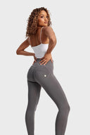 WRUP Fashion - High Waisted - Full Length - Grey