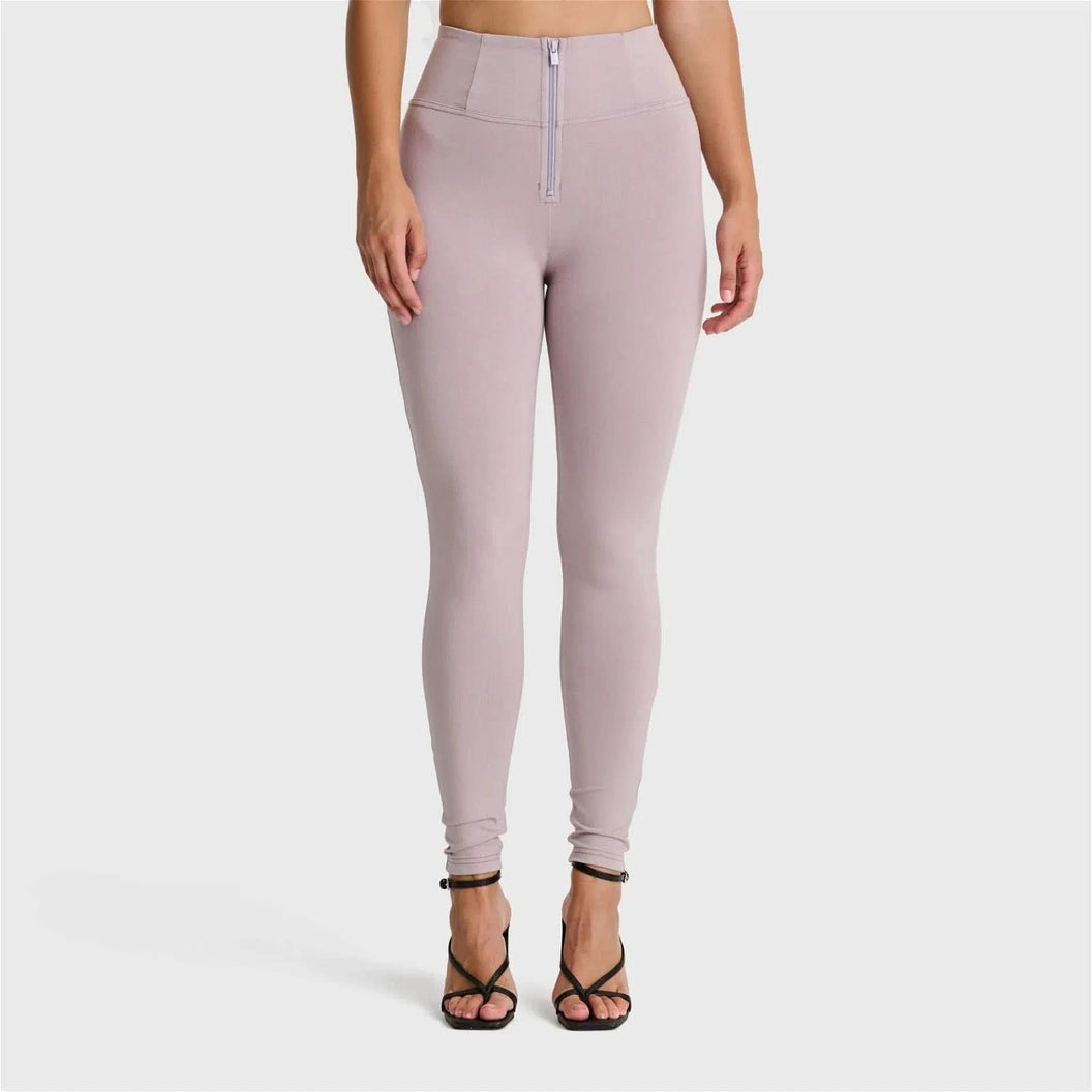 WRUP Fashion - High Waisted - Full Length - Light Grey