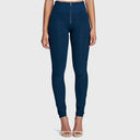WRUP Fashion - High Waisted - Full Length - Navy Blue