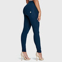 WRUP Fashion - High Waisted - Full Length - Navy Blue