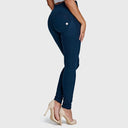 WRUP Fashion - High Waisted - Full Length - Navy Blue