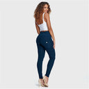WRUP Fashion - High Waisted - Full Length - Navy Blue