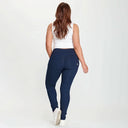 WRUP Fashion - High Waisted - Full Length - Navy Blue