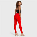 WRUP Fashion - High Waisted - Full Length - Red