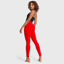 WRUP Fashion - High Waisted - Full Length - Red