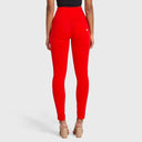 WRUP Fashion - High Waisted - Full Length - Red