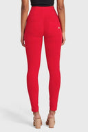 WRUP Fashion - High Waisted - Full Length - Red